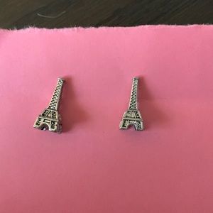 3D Eiffel Tower earrings